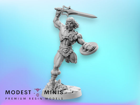 He-Darr - 32mm Scale DnD Miniature | Dungeons and Dragons | 80's Fantasy Mini - RN Estudio