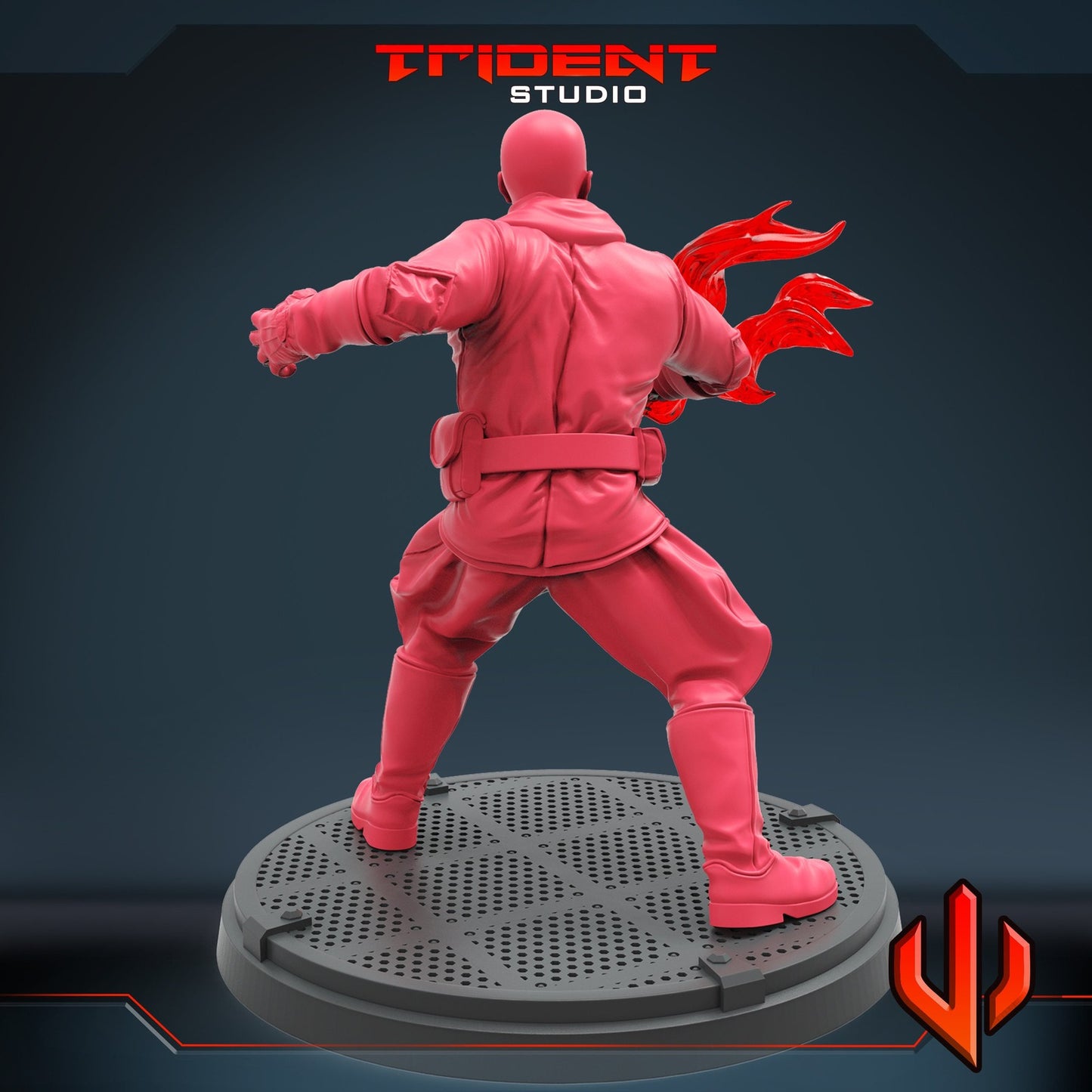The Baron B - 40mm  Miniature | Crisis Protocol Proxy | Trident