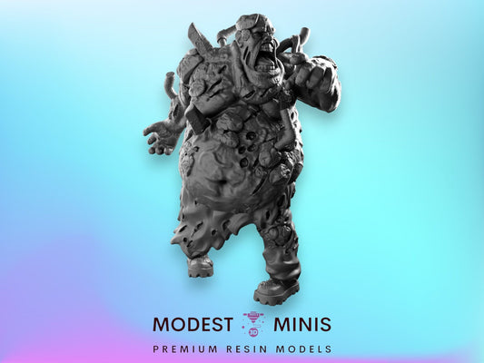 Zombie  Fatty | 28mm - 100mm Scale Resin Mini | Zombicide | Vaultz
