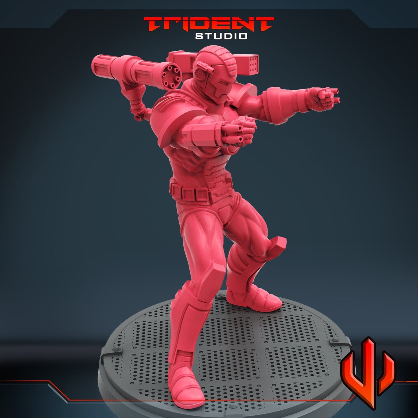 Ready for War A - 40mm  Miniature | Crisis Protocol Proxy | Trident