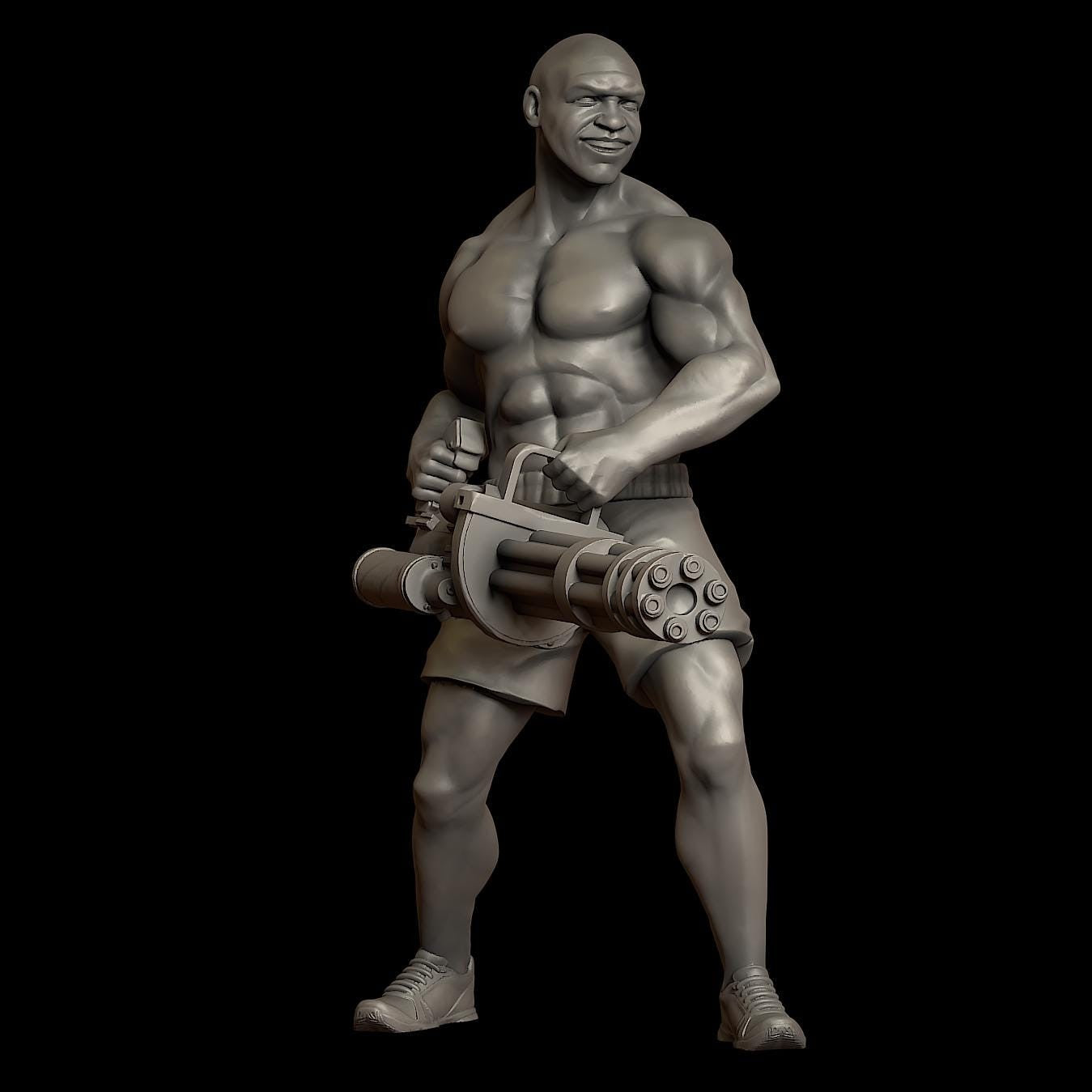 Zombie Gym and Survivors | 28mm - 100mm Scale Resin Mini | Zombicide | Vaultz