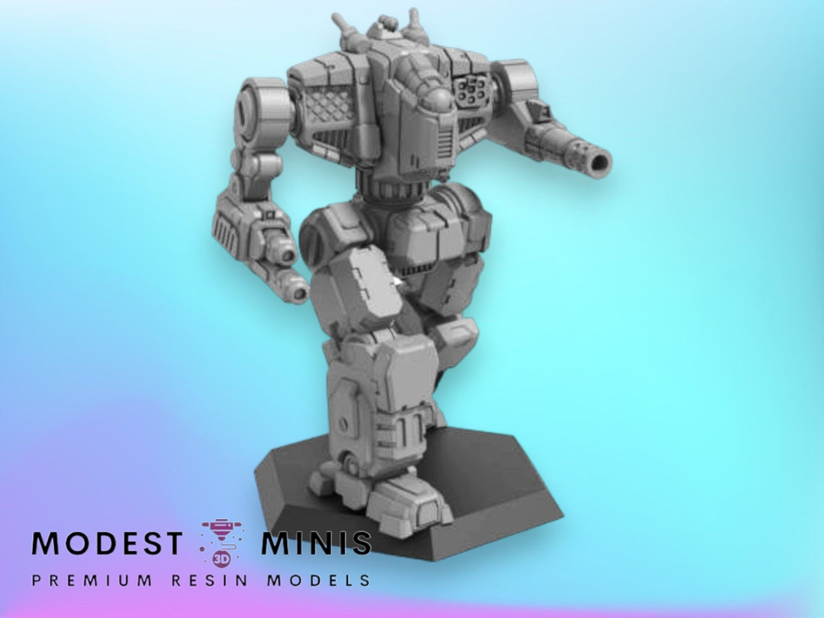 Modest Scale Noga 2 | 1:265 | 6mm Battletech Scale | Mecha | Sir Mortimer – Modest ...