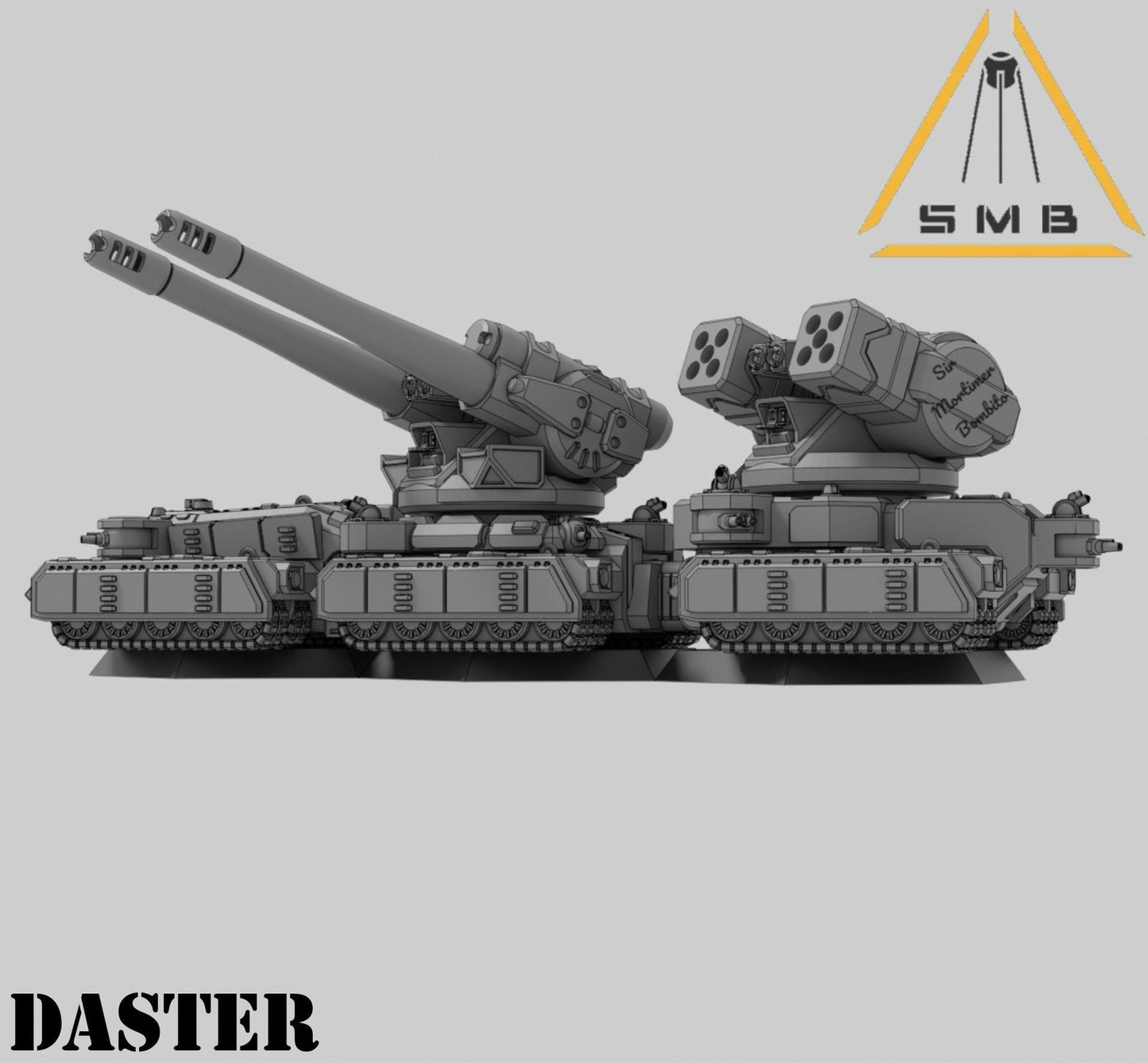 Daster Super Heavy Tank | 1:265 | 285 | 6mm Battletech Scale |