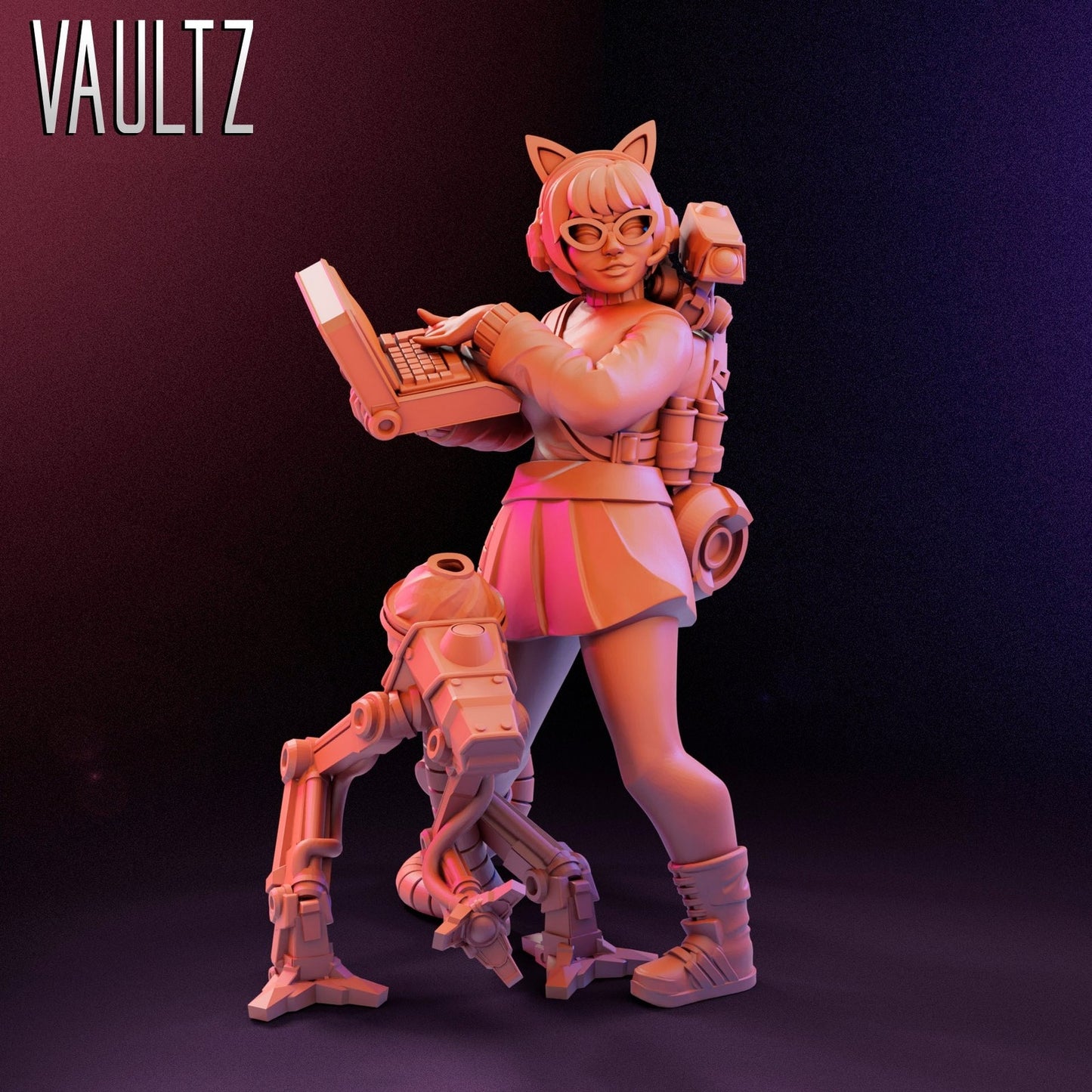 Survivor Mystery Gang Smarty | 28mm - 100mm Scale Resin Mini | Zombicide | Vaultz