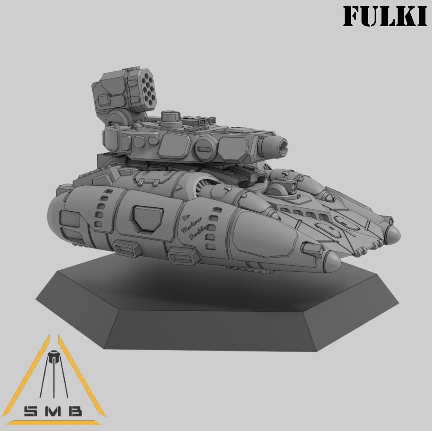 Fulki Hover Tank | 1:265 | 285 | 6mm Battletech Scale | SMB