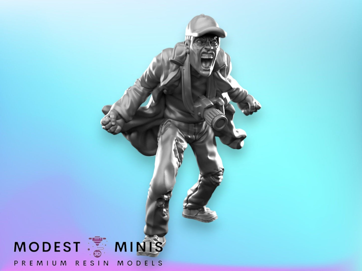 Zombie Stalker 2 | 28mm - 100mm Scale Resin Mini | Zombicide | Vaultz