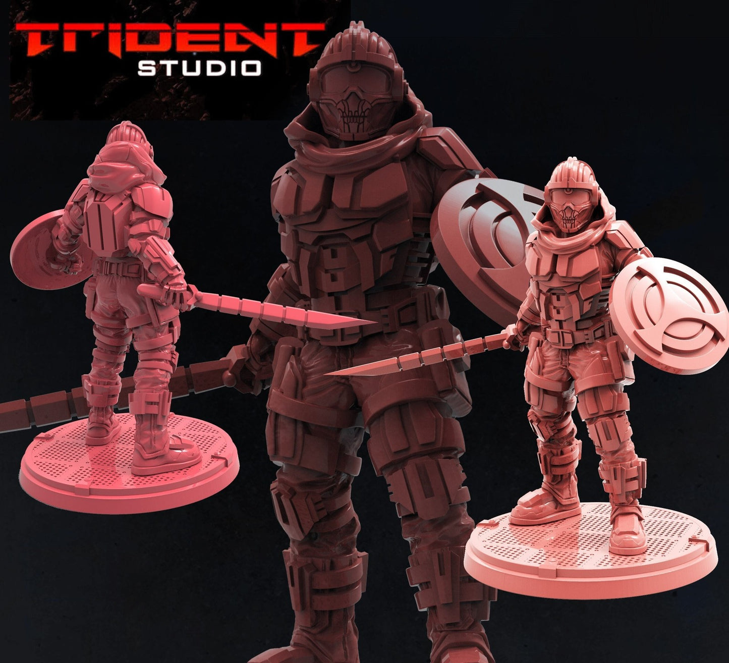 Mimic Master Taskmaster - 40mm  Miniature | Crisis Protocol Proxy | Trident