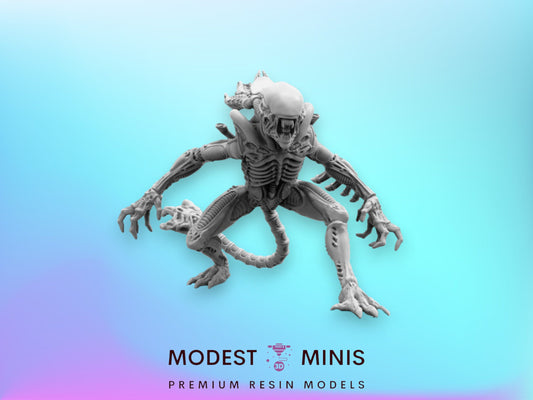 Alien Xeno Monkey Snatcher - 32mm Scale Alien Miniature | RPG | Sci fi | Cyberpunk | Role Playing | DnD | Papsikel