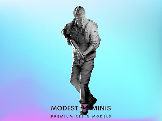 Survivor Jeremy TLOU | 28mm - 100mm Scale Resin Mini | Zombicide | Vaultz