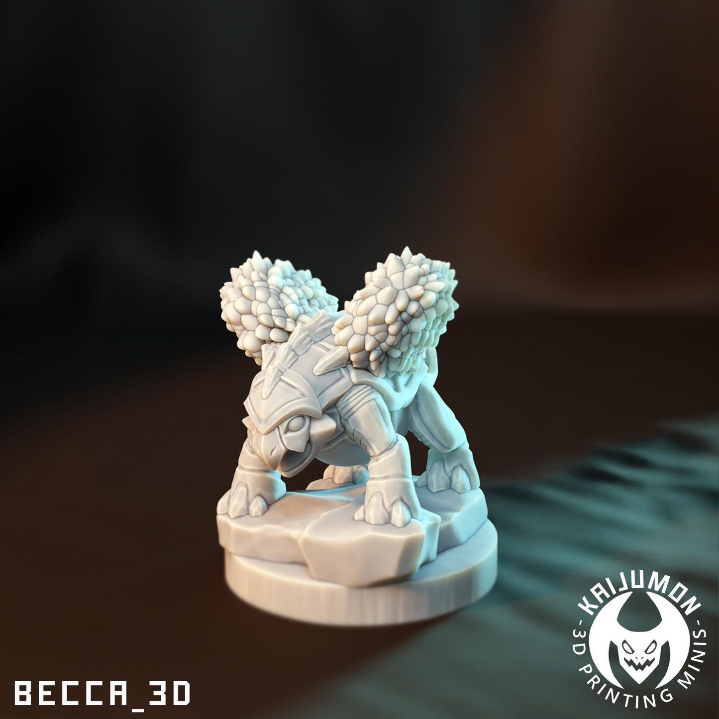 Tree Tortoise - Resin Kaiju Minis | Dungeons and Dragons Mini | Sci Fi | Fantasy Resin