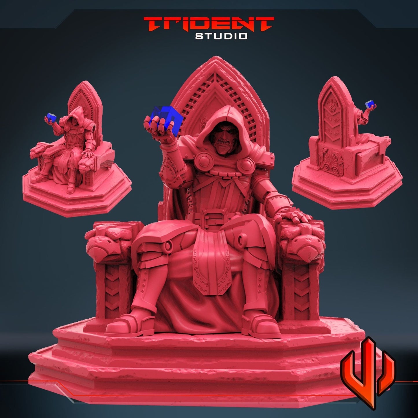 Gloom PHD - 40mm  Miniature | Crisis Protocol Proxy | Trident