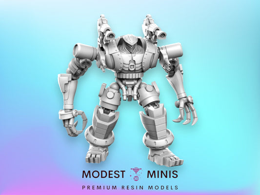 100mm Optional Joybot Boss - 32mm Scale DnD Miniature | Dungeons and Dragons | JRPG Mini - RN Estudio