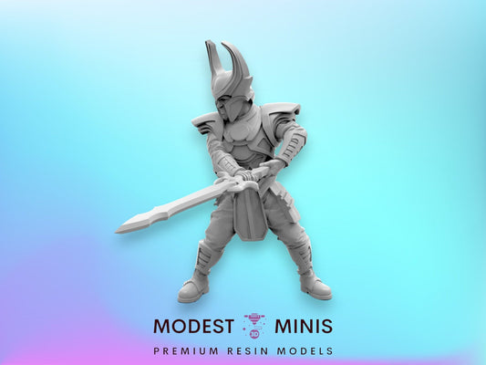 Gate Keeper B - 40mm  Miniature | Crisis Protocol Proxy | Trident