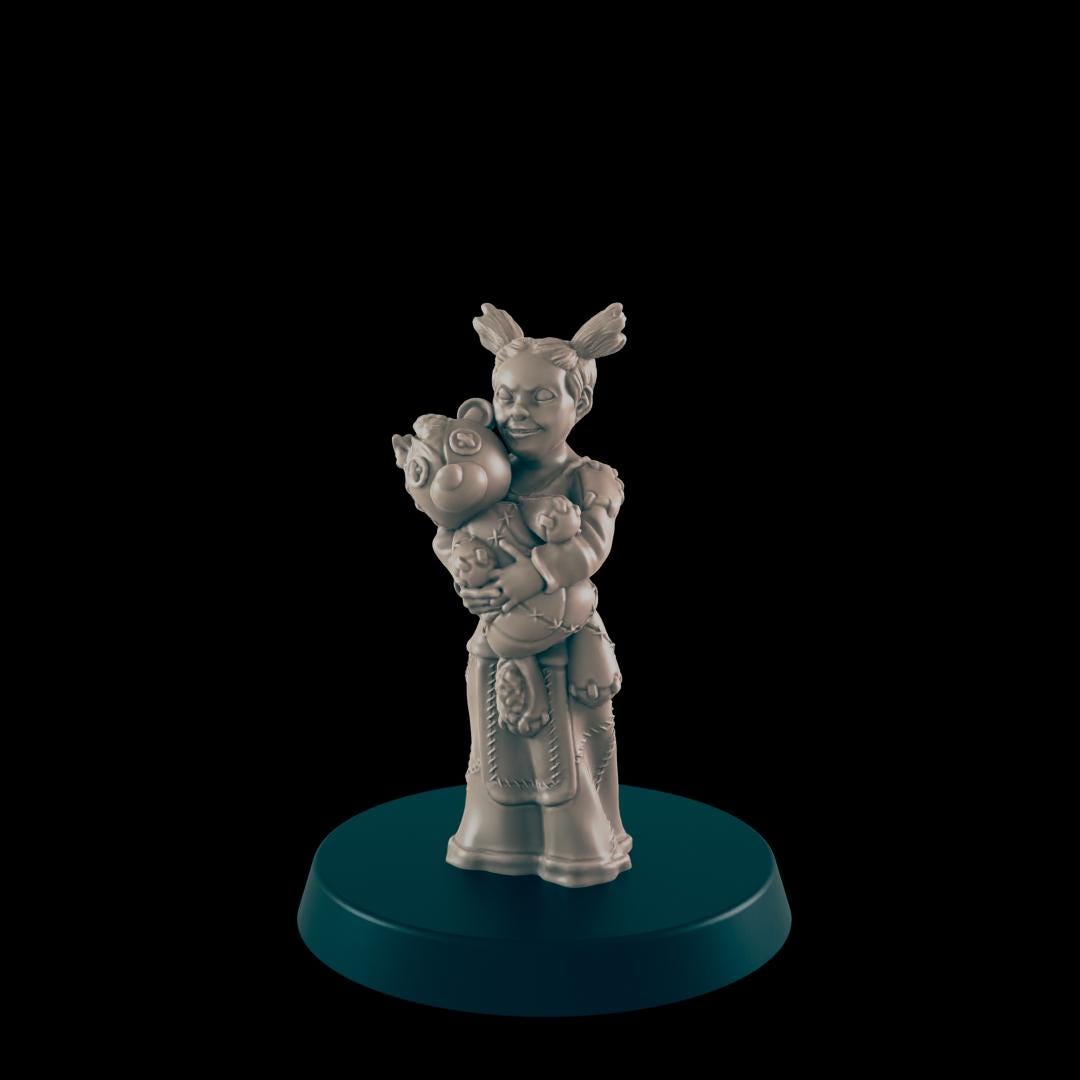 Young to Old Family | 25mm - 100mm Scale | DnD | EC3D Fantasy Mini | Everyday Folk