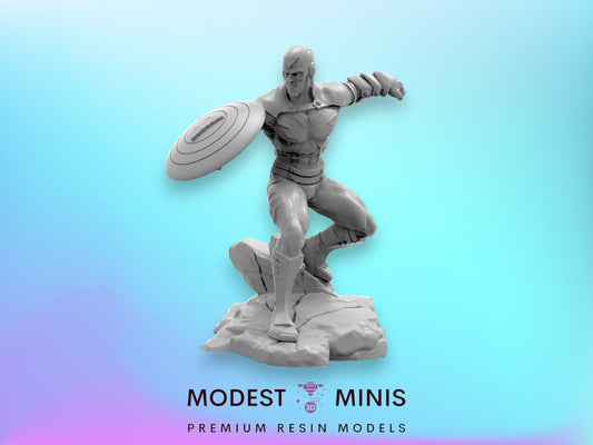 Phoenix Cap - 40mm  Miniature | Crisis Protocol Proxy | Trident