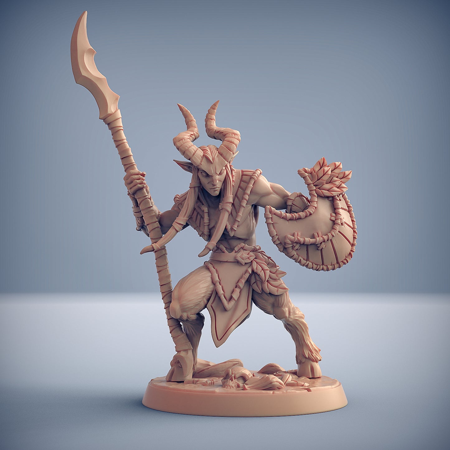 Woodkeeper Satyrs | 28mm - 75mm Scale Resin Minis | DnD | Artisan Guild Arverian Keepers