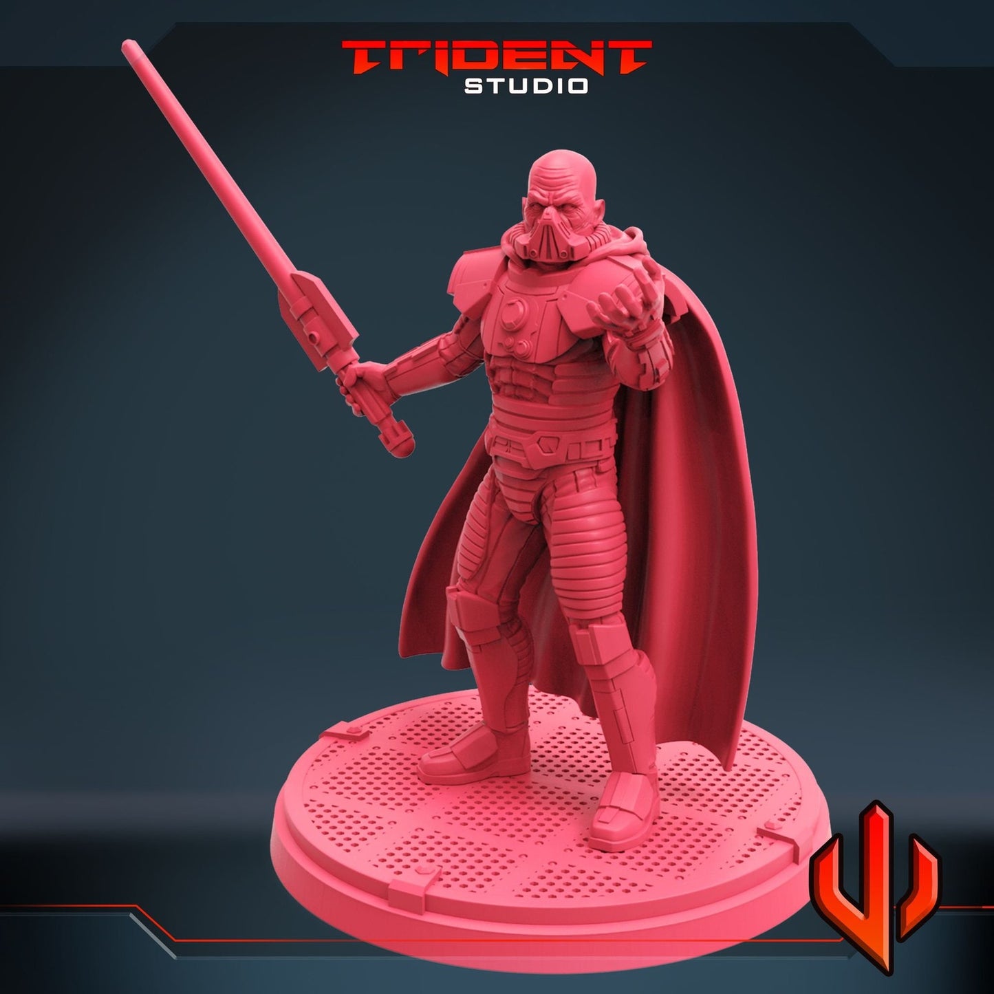 Ancient Evil Lord A - 28mm - 40mm Scale | DnD | Trident Star Wars Fan Art
