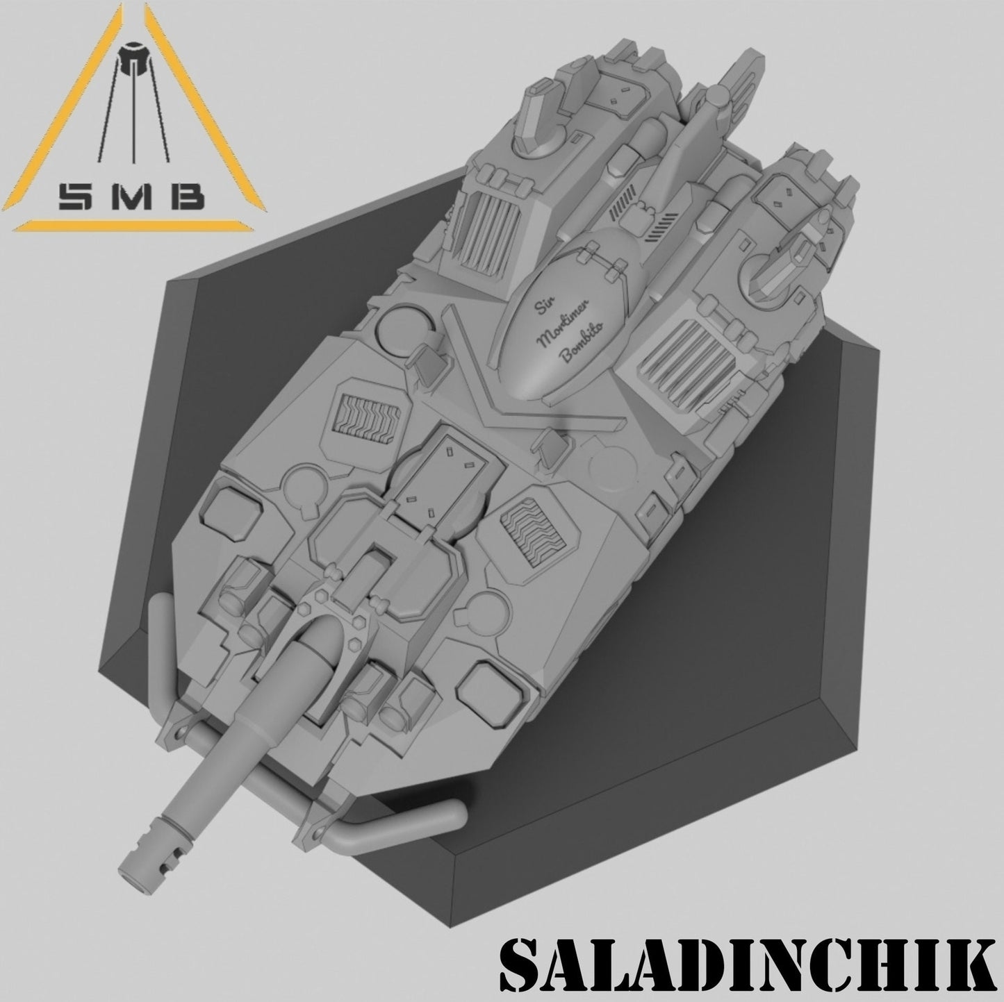 Saladinchik Hover Tank 1:265 | 6mm Battletech Scale | Mecha | Sir Mortimer SMB