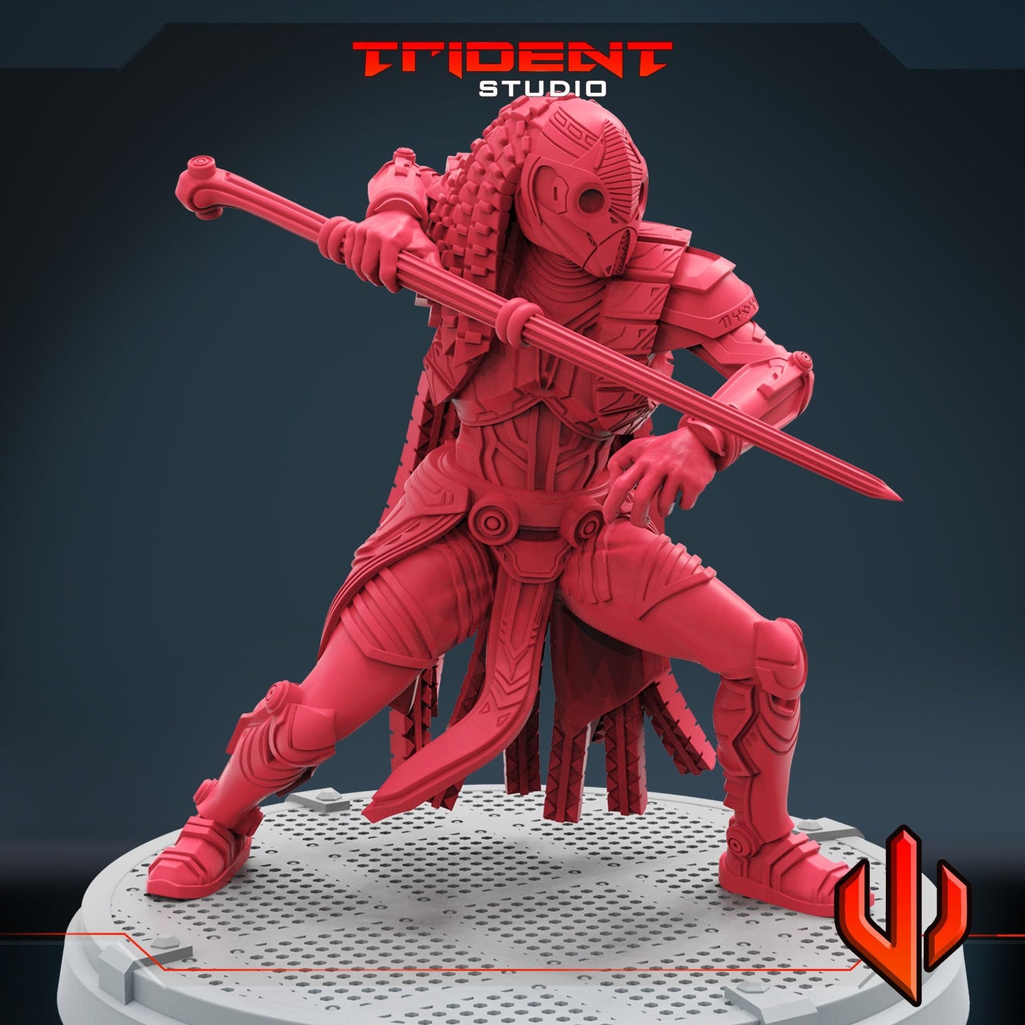 Late Night Angel A - 40mm  Miniature | Crisis Protocol Proxy | Trident