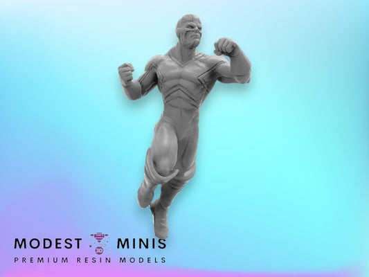 British Braddock - Captain Britain 40mm  Miniature | Crisis Protocol Proxy | Trident