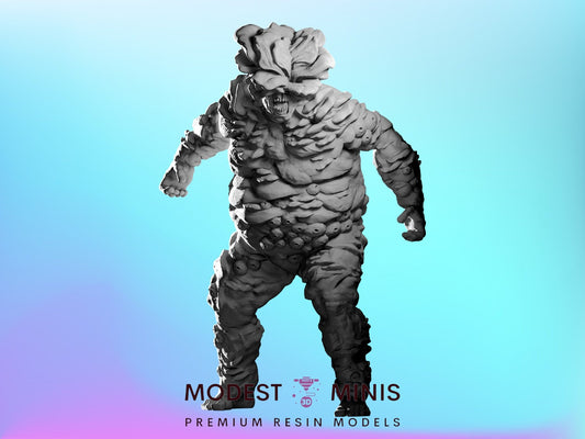 Zombie Fatty Fungus TLOU | 28mm - 100mm Scale Resin Mini | Zombicide | Vaultz