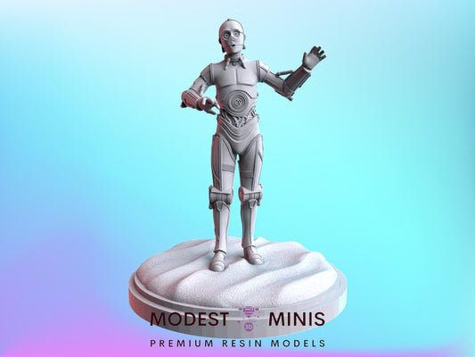 Golden God - 28mm - 40mm Scale 40mm Shatter Scale | D&D | Star Wars Legion Mini