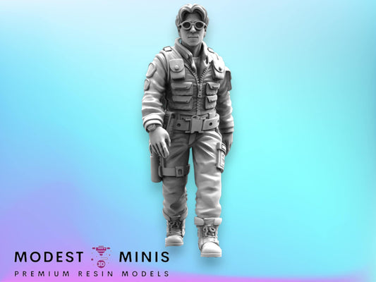 SE-1 Team Doctor - Resin 3D Print Alien Miniature | RPG | Sci fi | Cyberpunk | Role Playing | DnD | Papsikel Star Entrance