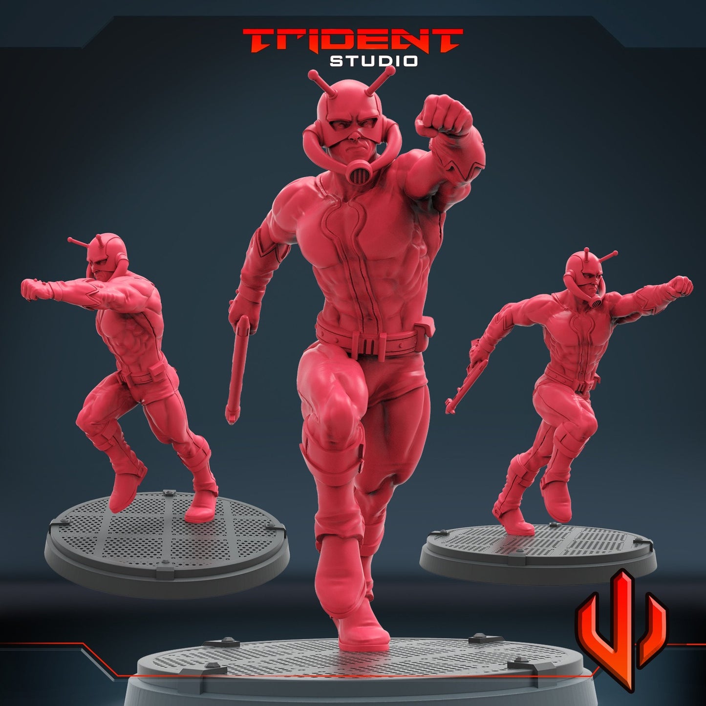 Classic Ant - Antman 40mm  Miniature | Crisis Protocol Proxy | Trident