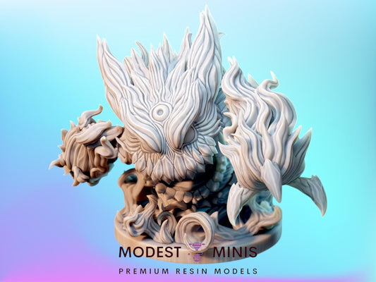 Mega Poison Ghost - Resin Kaiju Minis | Dungeons and Dragons Mini | Sci Fi | Fantasy Resin