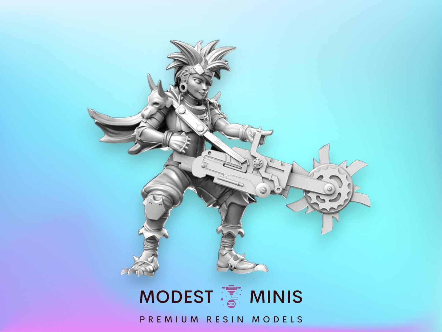 Sawyer of Loss - 32mm Scale DnD Miniature | Dungeons and Dragons | JRPG Mini - RN Estudio