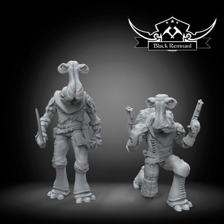 Hammerhead Brothers - 28mm - 40mm Scale | Star Wars Legion Mini