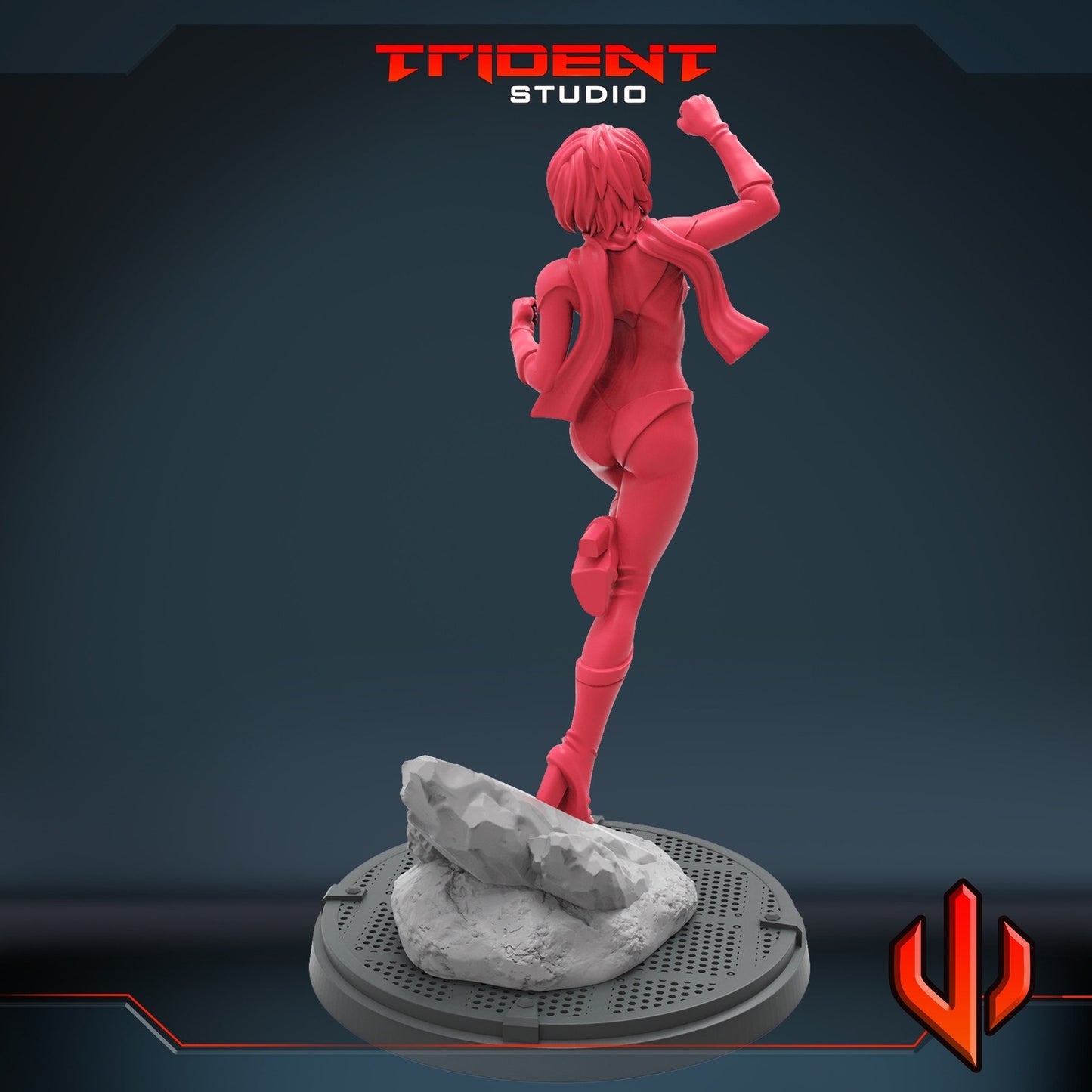 Classic Ms Marvelous A - 40mm  Miniature | Crisis Protocol Proxy | Trident