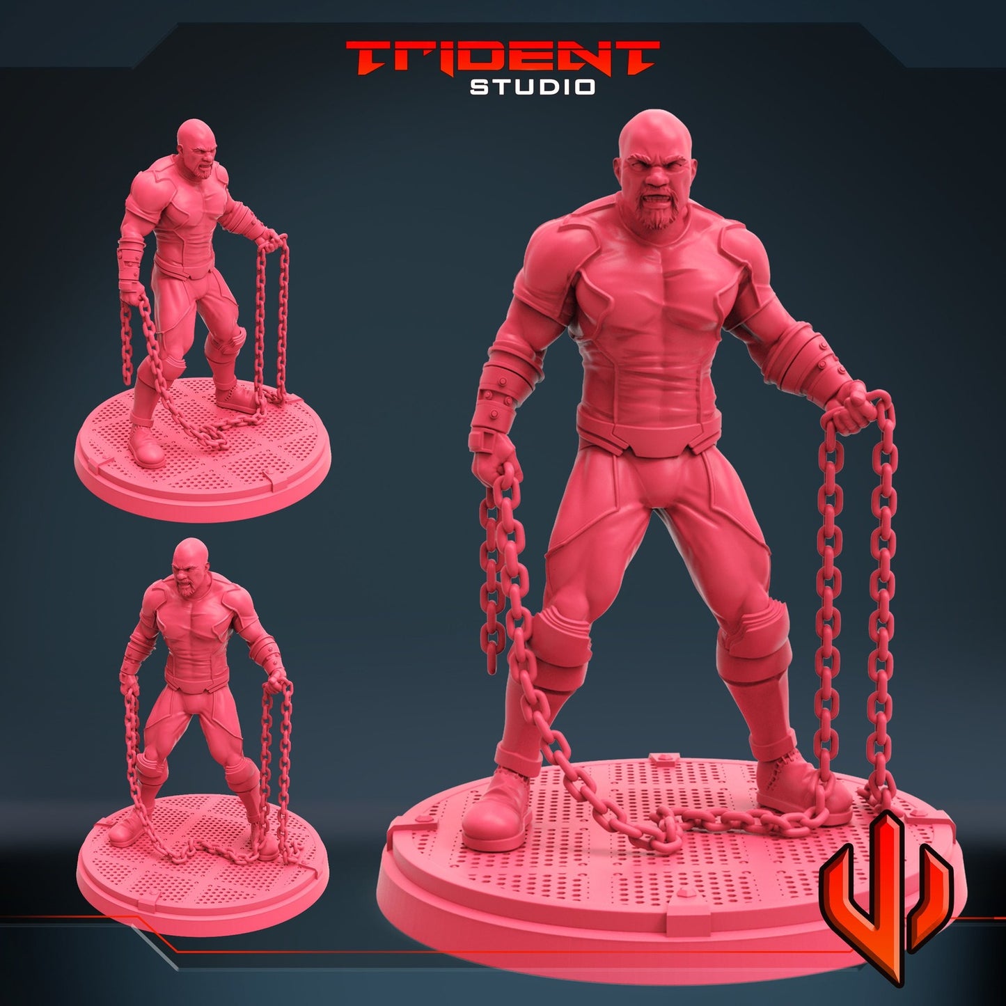 Street Justice A - 40mm  Miniature | Crisis Protocol Proxy | Trident