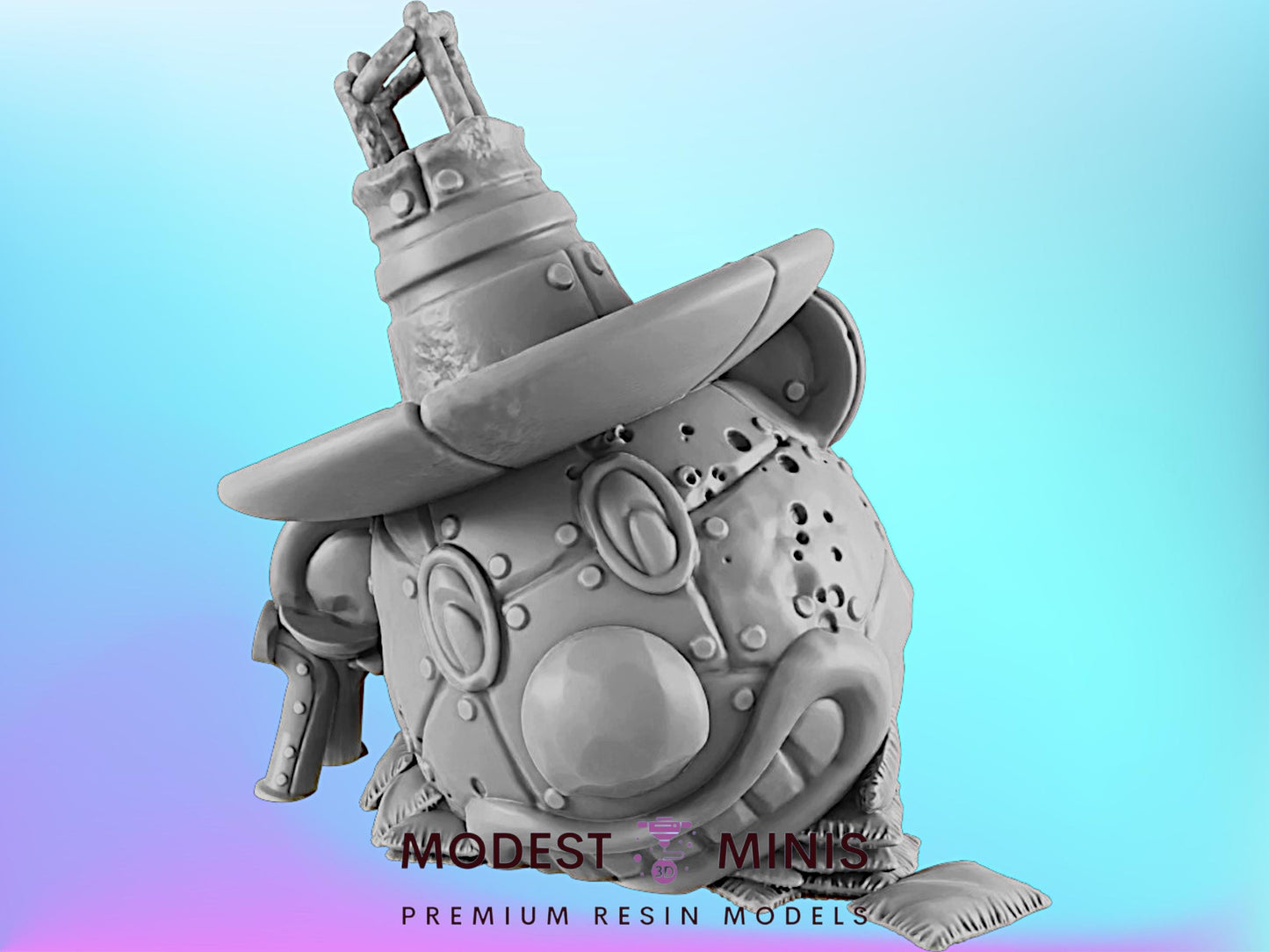 Clown Head Abandoned Theme Park | 28mm - 40mm Scale | Survivor Terrain | Fantasy Scatter | Sci Fi Terrain | EC3D Badlands
