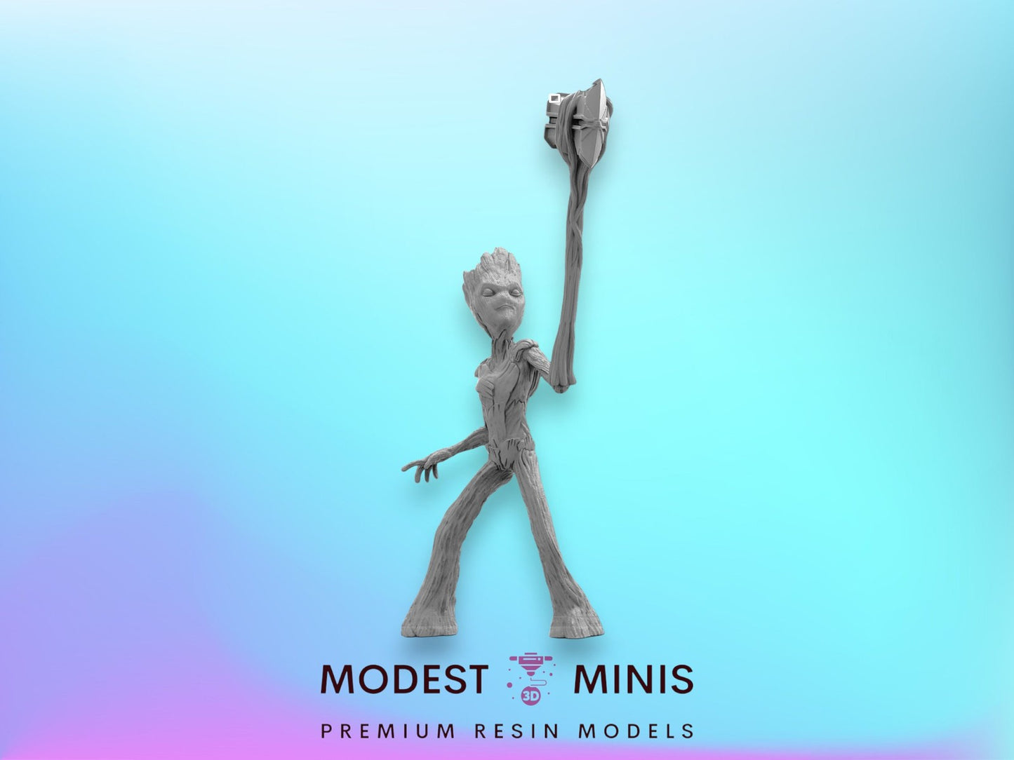 I AM Teen - Groot 40mm  Miniature | Crisis Protocol Proxy | Trident