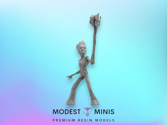 I AM Teen - Groot 40mm  Miniature | Crisis Protocol Proxy | Trident