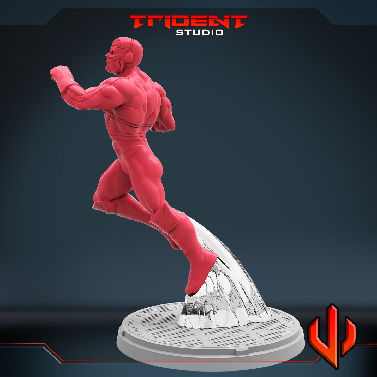 British Braddock - Captain Britain 40mm  Miniature | Crisis Protocol Proxy | Trident