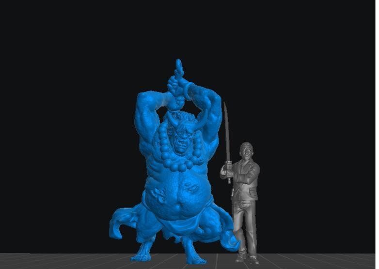 Masked Devil Zombie Abom | 28mm - 100mm Scale Resin Mini | Zombicide | Vaultz