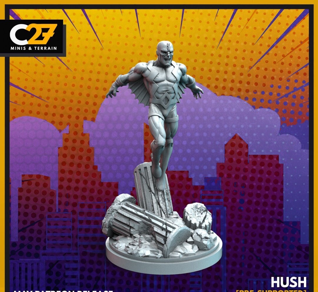 Hush - 32mm - 40mm Mini | Crisis Protocol Proxy | C27