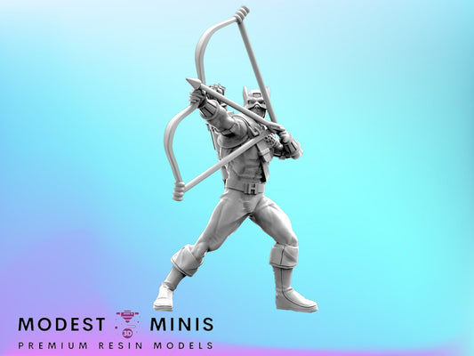 Classic Sharpshooter - Hawkeye 40mm  Miniature | Crisis Protocol Proxy | Trident