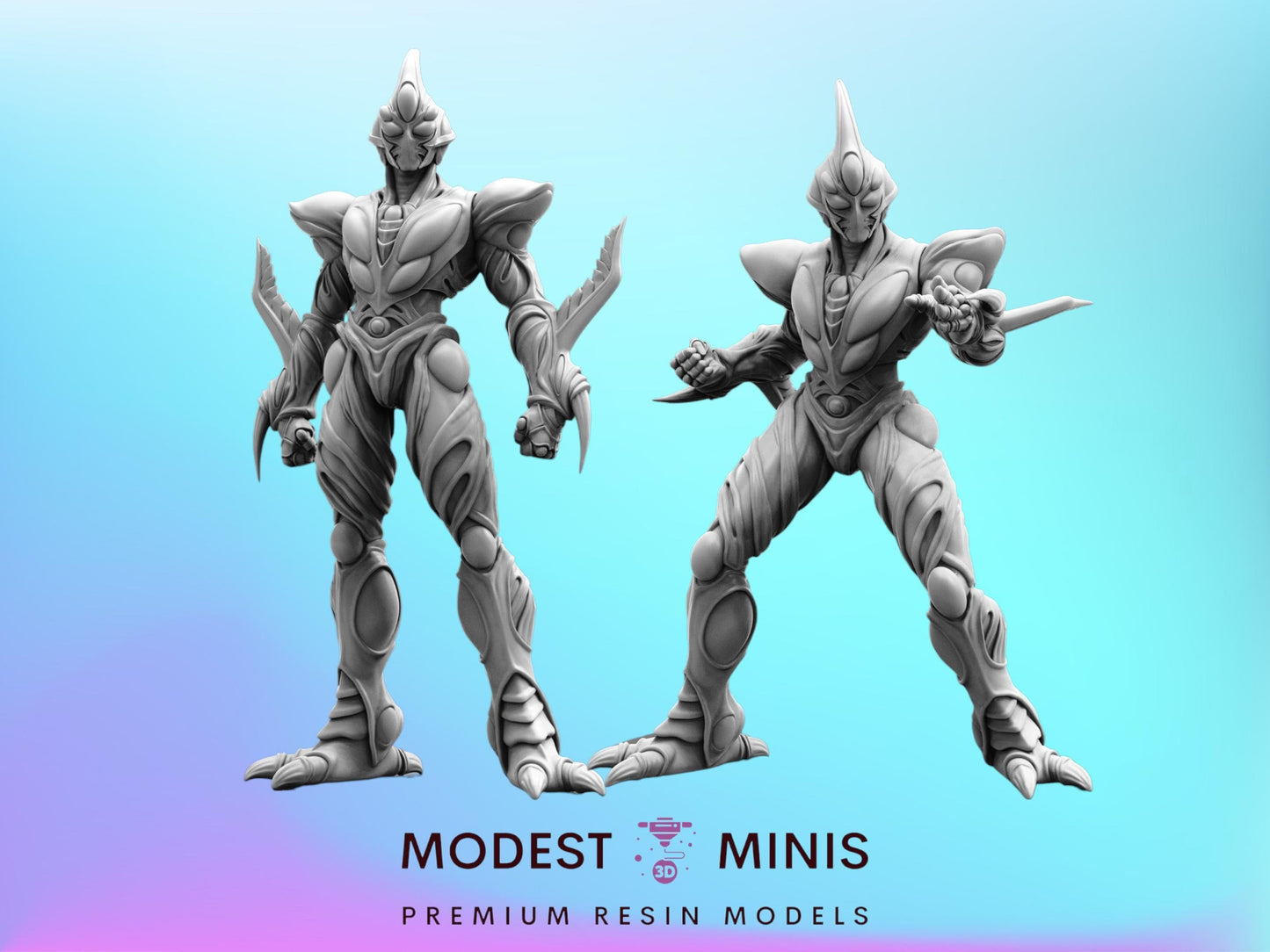 Battle Creature Collaboration Form - 32mm Scale Cyberpunk Mini  | Papsikels