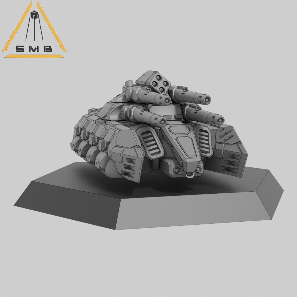 EpoHT Hover Tank | 1:265 | 285 | 6mm Battletech Scale |
