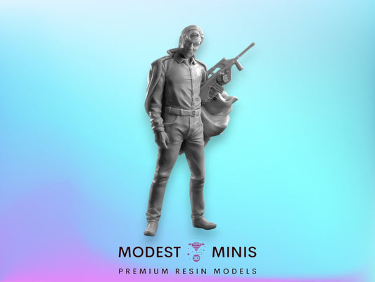 Survivor The President | 28mm - 100mm Scale Resin Mini | Zombicide | Vaultz