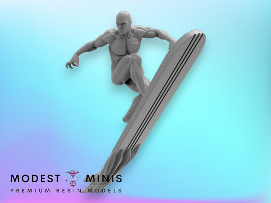 Cosmic Surfer A - 40mm  Miniature | Crisis Protocol Proxy | Trident