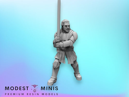 What If Mystical Grey Knight - 28mm - 40mm Scale | D&D | Star Wars Legion Mini