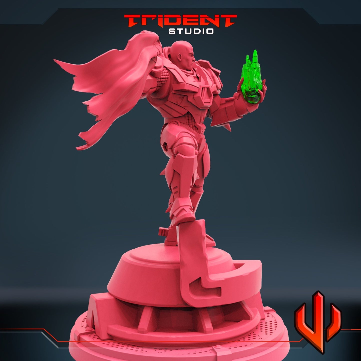 Lexicon Armor Suit - 40mm  Miniature | Crisis Protocol Proxy | Trident