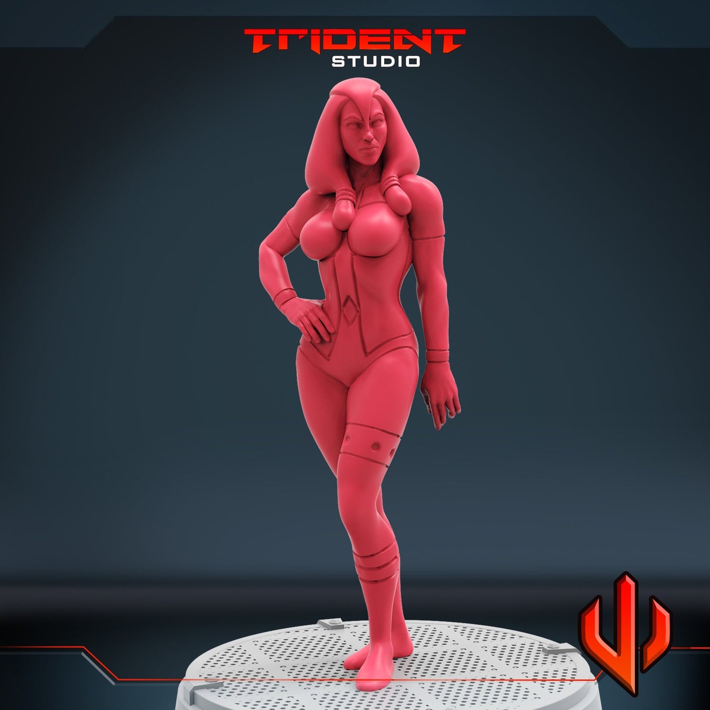 Metal Bride - 40mm  Miniature | Crisis Protocol Proxy | Trident