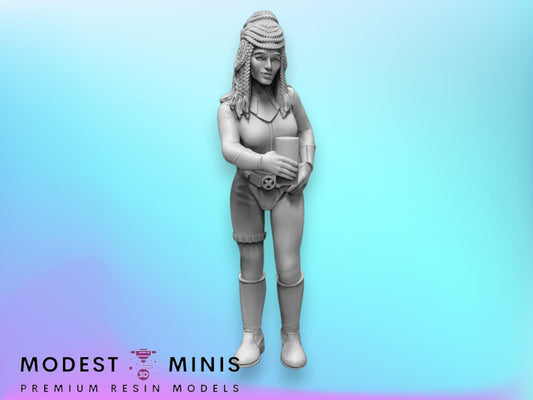 Spy Cantina Girl Carole - 28mm - 40mm Scale | DnD | Star Wars Legion Mini