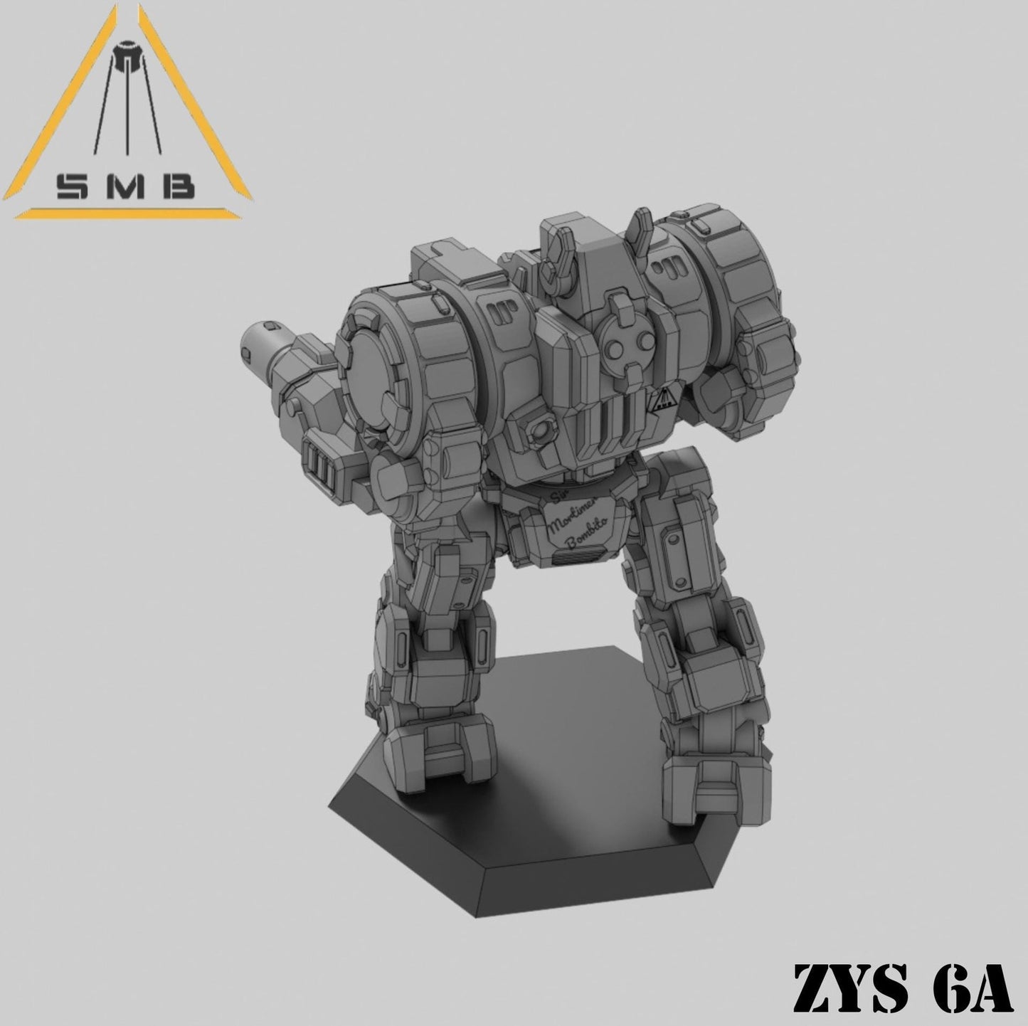 Zys 6A | 1:265 | 285 | 6mm Battletech Scale | Sir Mortimer
