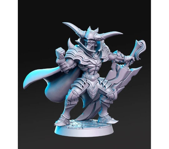 Dhardan - 32mm Scale DnD Miniature | Dungeons and Dragons | JRPG Mini - RN Estudio